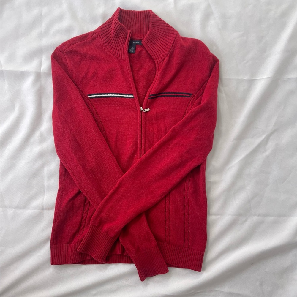 Tommy Hilfiger Zip Up Sweater M